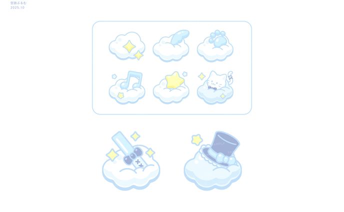 空詩ぷるむ様 / MEMBERSHIP BADGE DESIGN