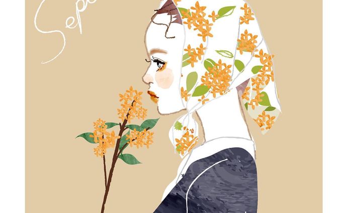 【private work】9月のイラスト

金木犀と女の子