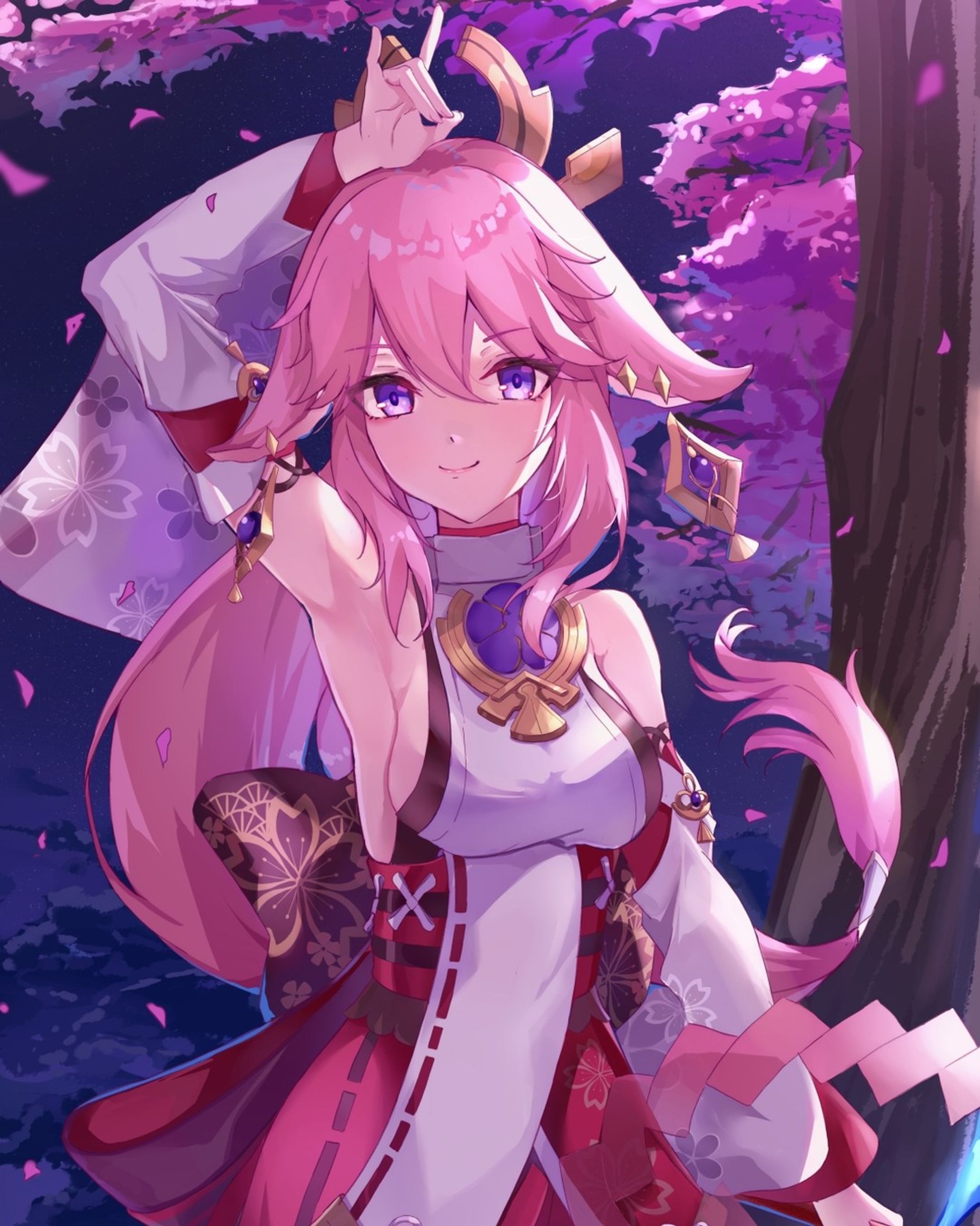 八重神子
#illustration #illust #イラスト #イラストレーター #原神 #genshinimpact #yaemiko-1