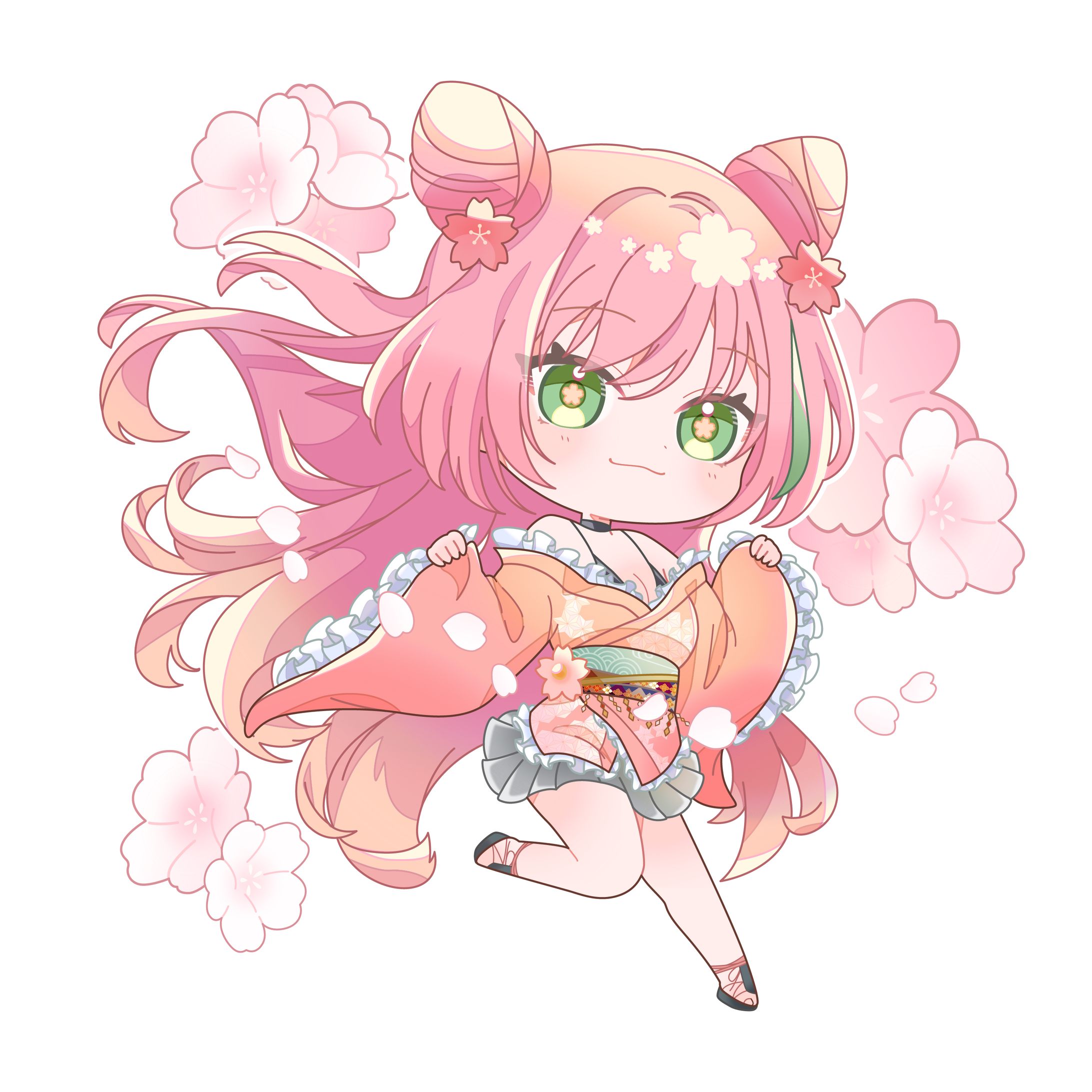 【お仕事】VTuber華時さくら様 ミニキャラ制作-1