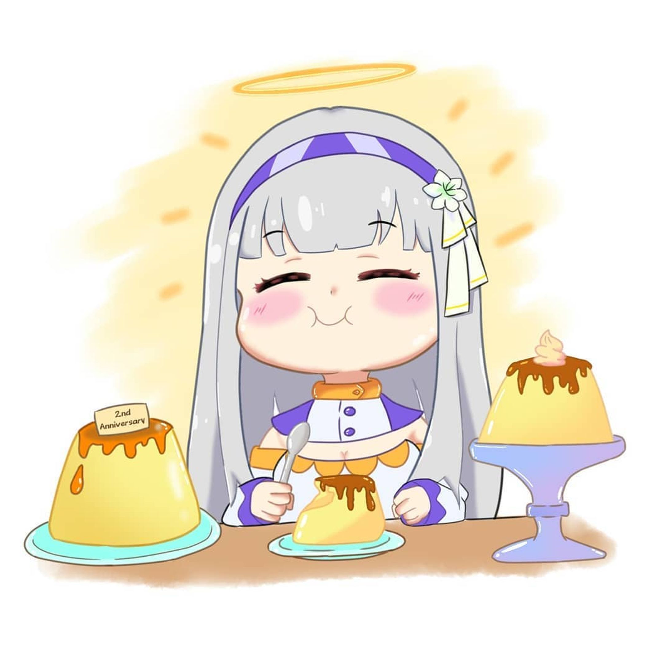 2周年おめでとうございます🎉🎉🎉.
.
.
.
#illustration #vtuber-1