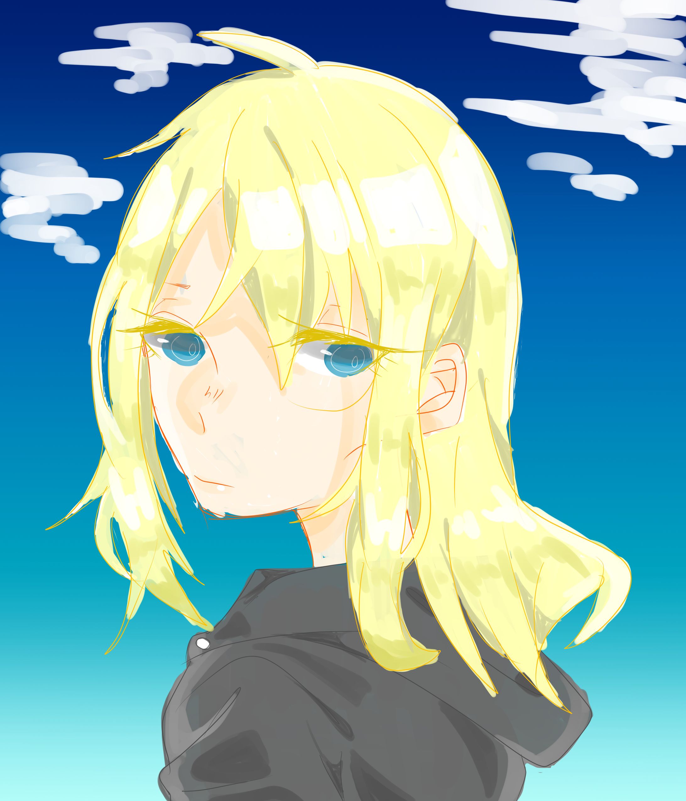人生初厚塗り-1