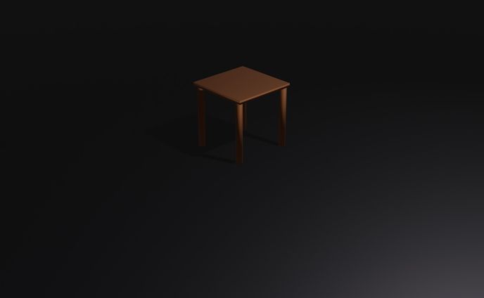 3d model、習作