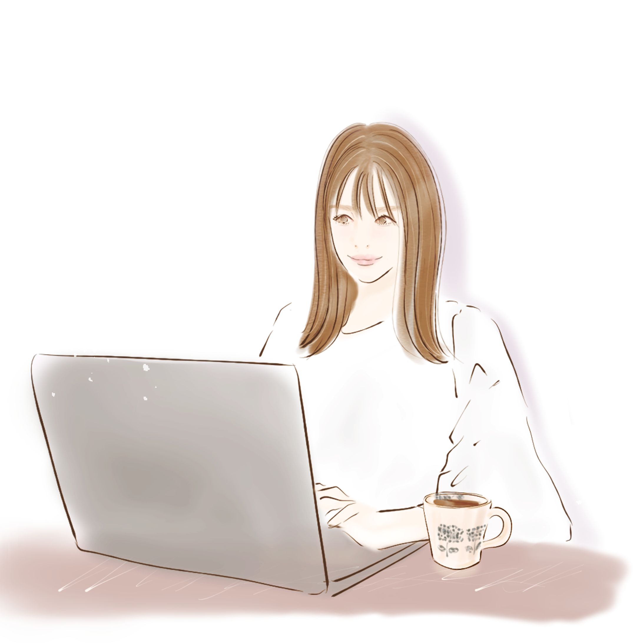 ウェブデザイナーさん似顔絵アイコン作成-1