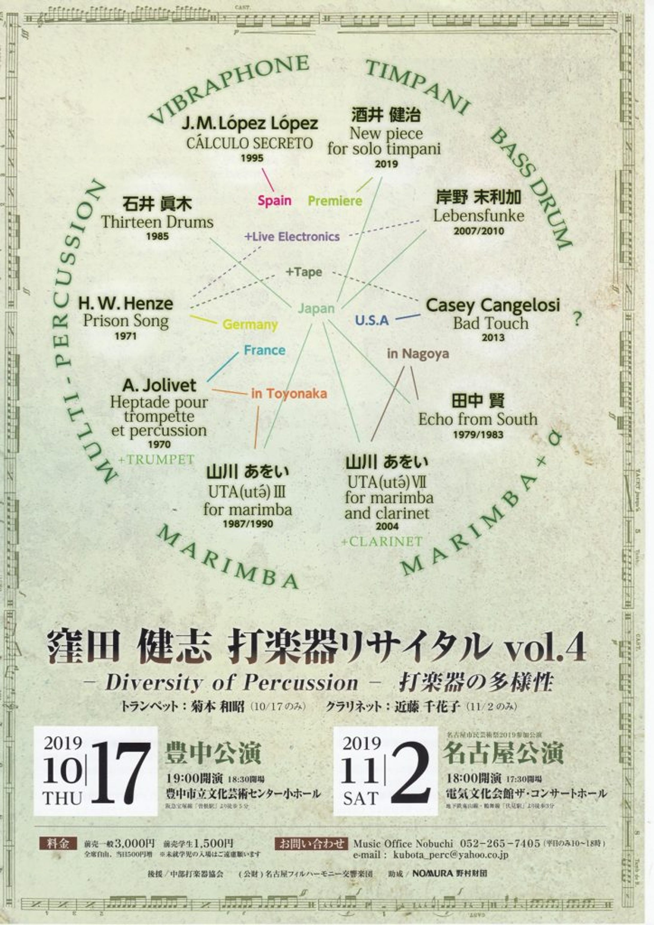 窪田健志 打楽器リサイタル vol.4-1