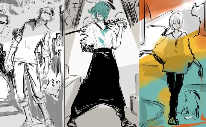 Eve×Mah男子