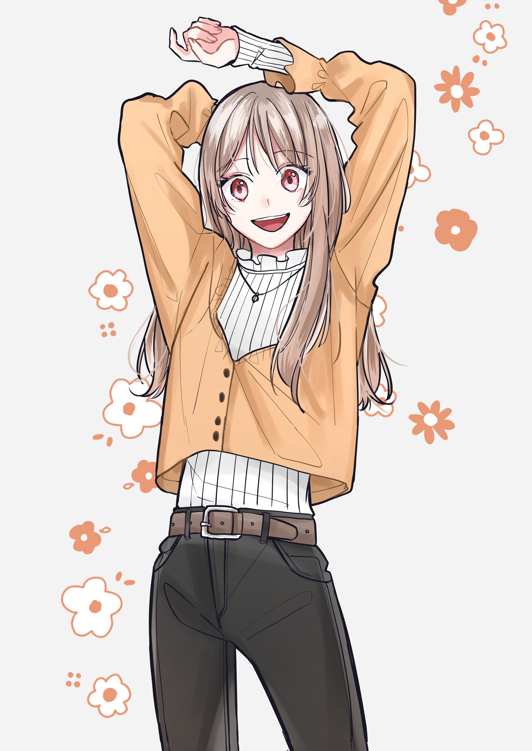 オレンジが似合う子-1