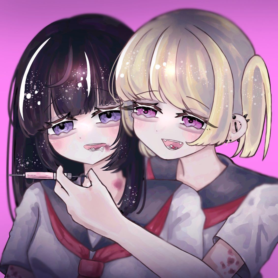 kawaii #イラストグラム #イラスト日記 #イラスト #病みかわいい #病みかわ