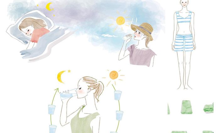【お仕事】シーボンスタイル7-9月号中面イラスト担当しました。

#cbon