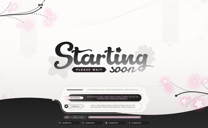 Rellimtime - Scenes, Overlay and Chat Design