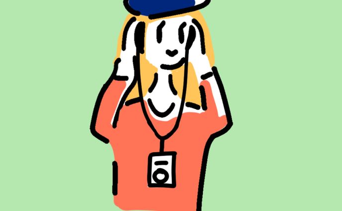 イラスト作成、シンプルイラスト