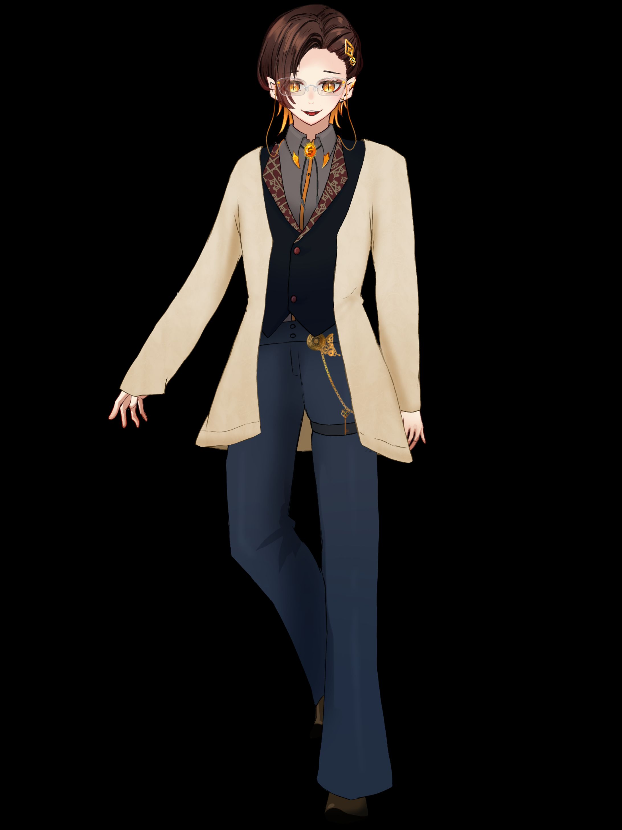 Live2D用オリジナルキャラ-1