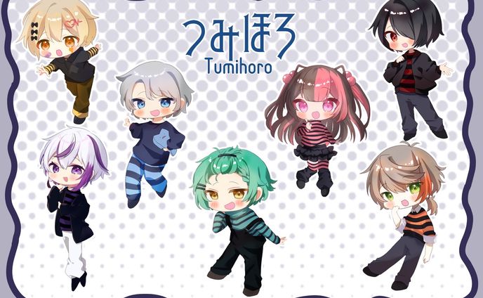 歌い手グループつみほろ　SDキャラクター担当