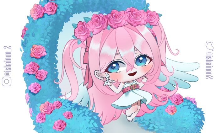 ご依頼制作　デフォルメイラスト