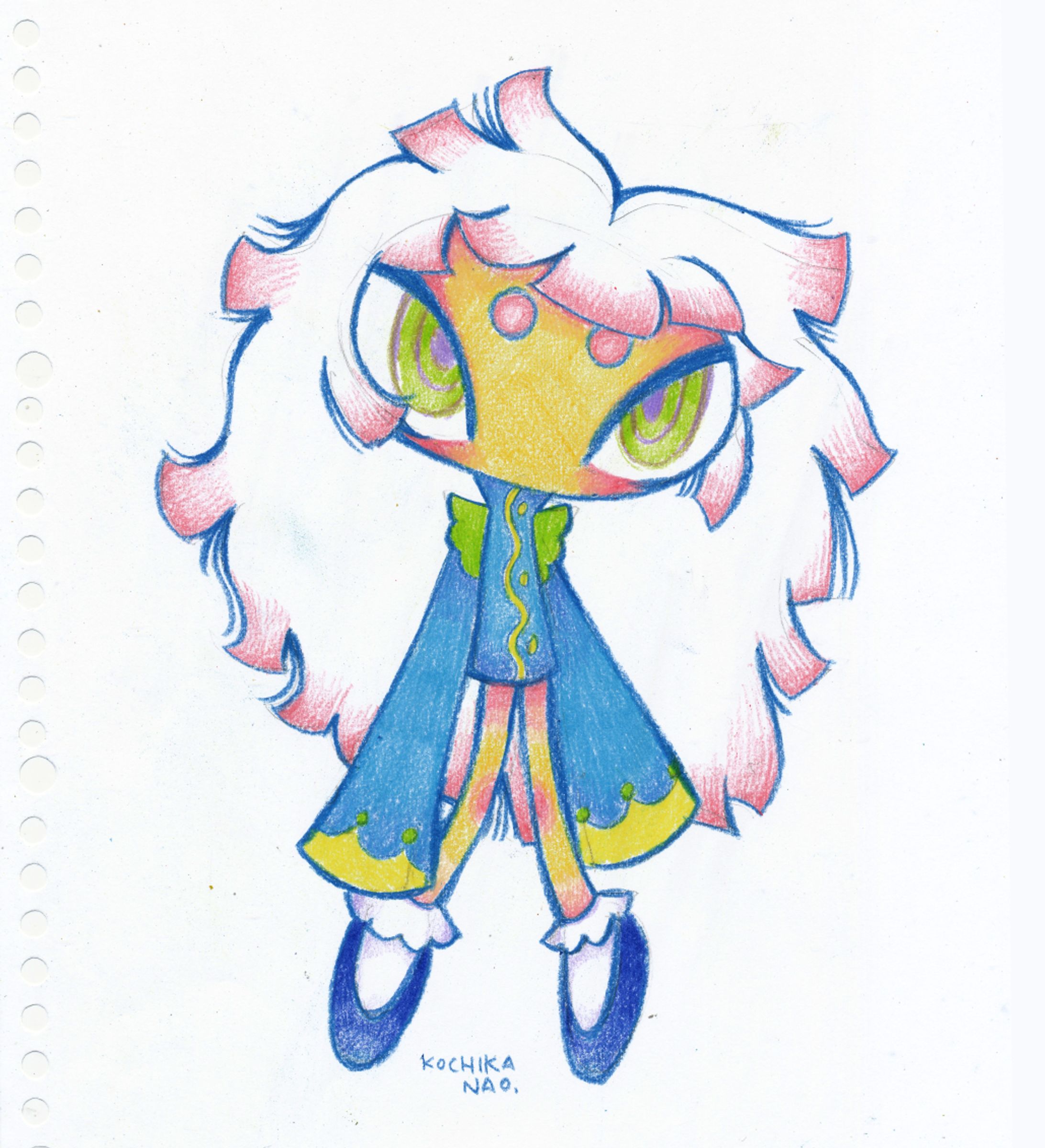 【illust】色鉛筆-1
