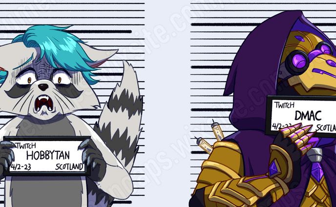 Raccoon & plague doctor's in trouble