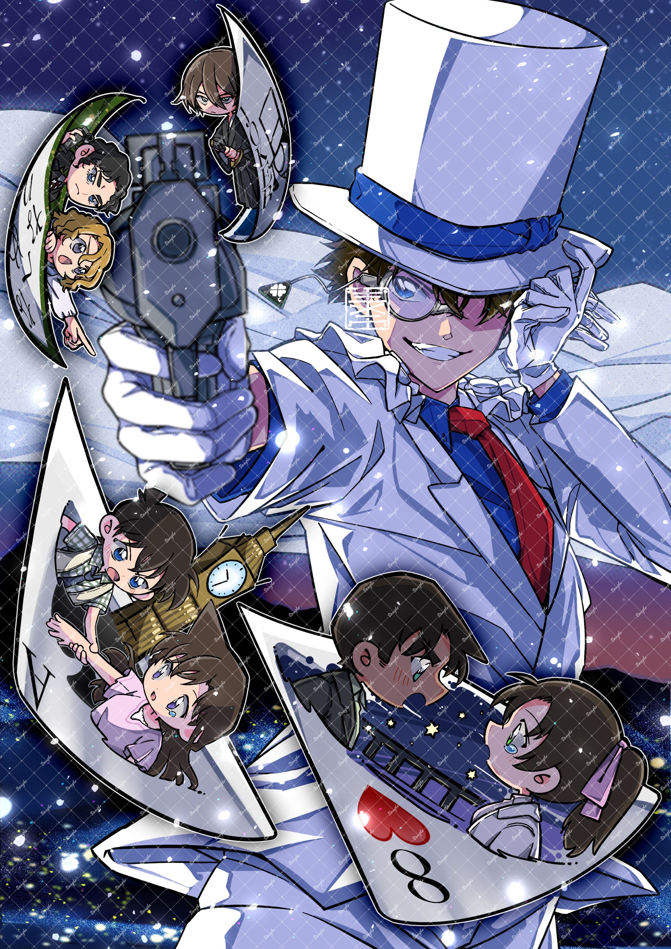 【イラストコンテスト】名探偵コナン-1