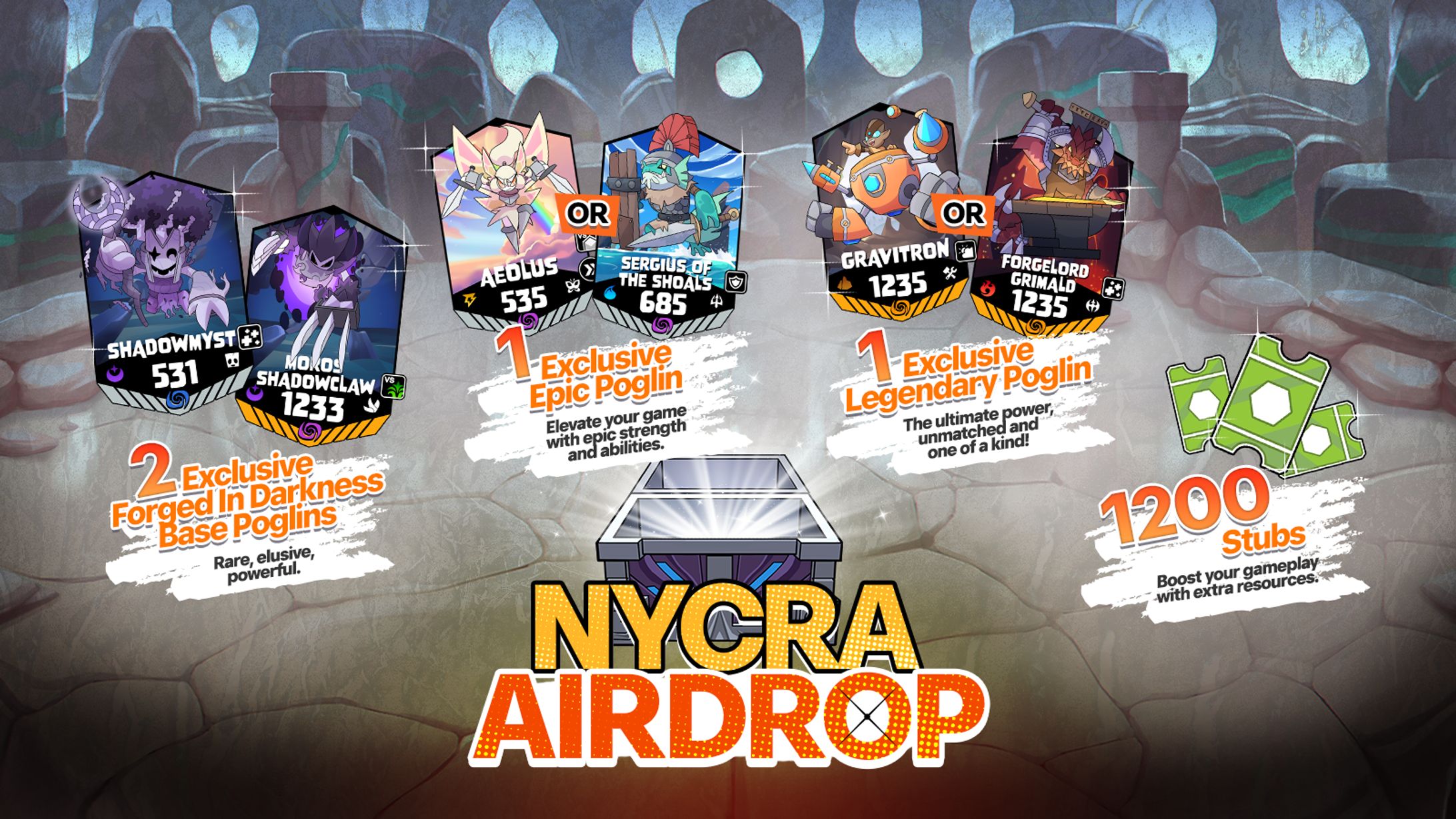 Poglin SLAM - Nycra Airdrop Forged in Darkness-1