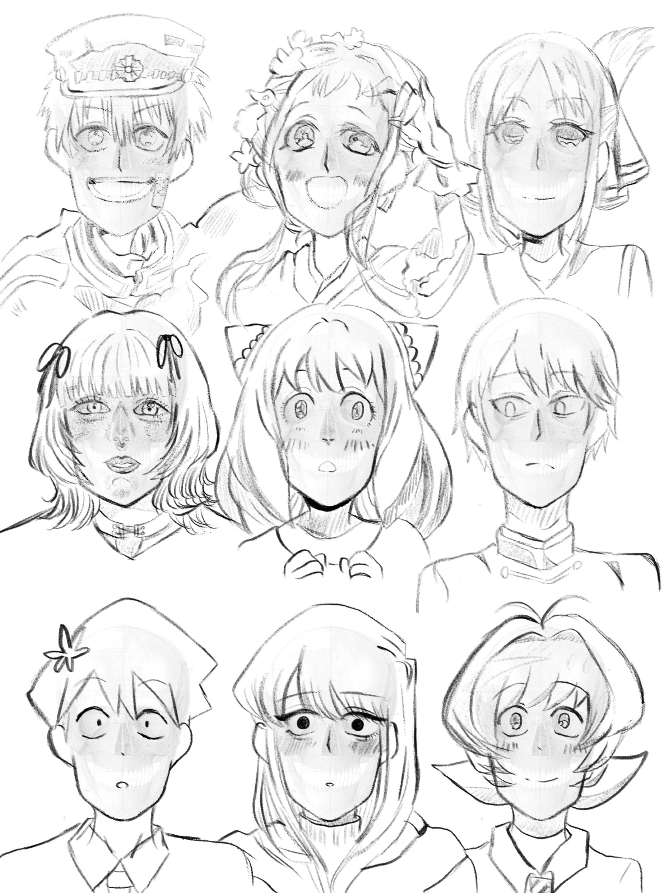 人体構造C 模写-1