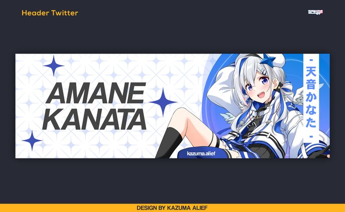 [Twitter Header] Amane Kanata