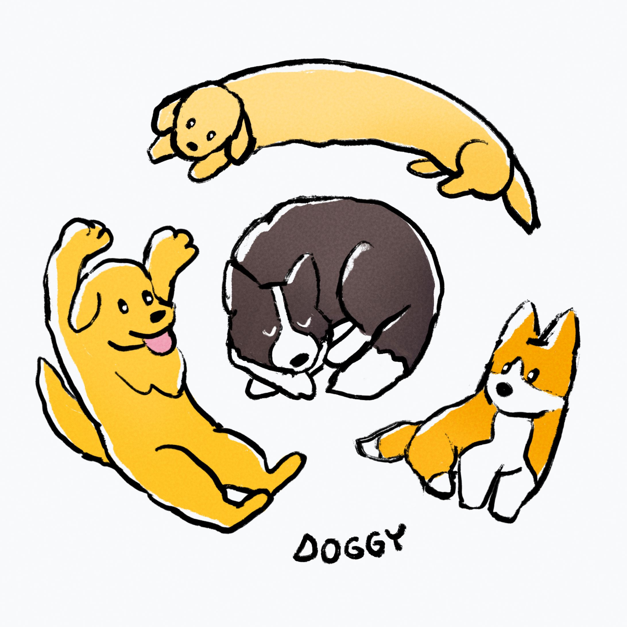 2022｜狗狗插畫-1