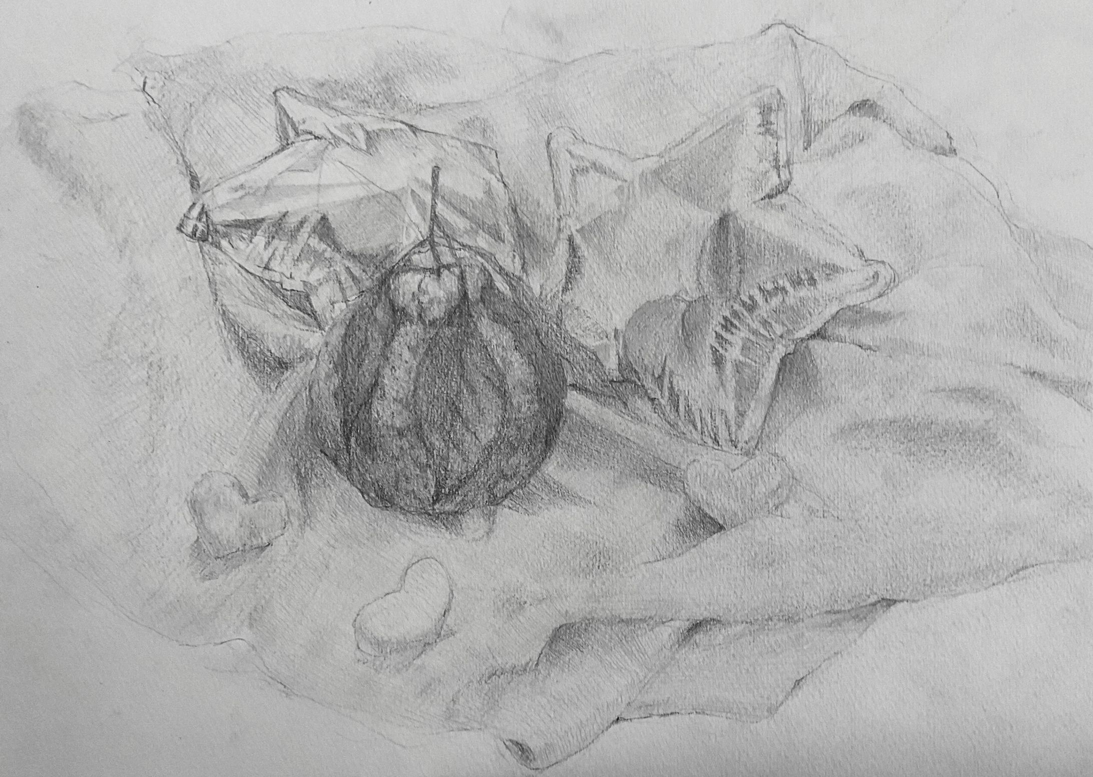 デッサン／模写／クロッキー／絵コンテ等-1