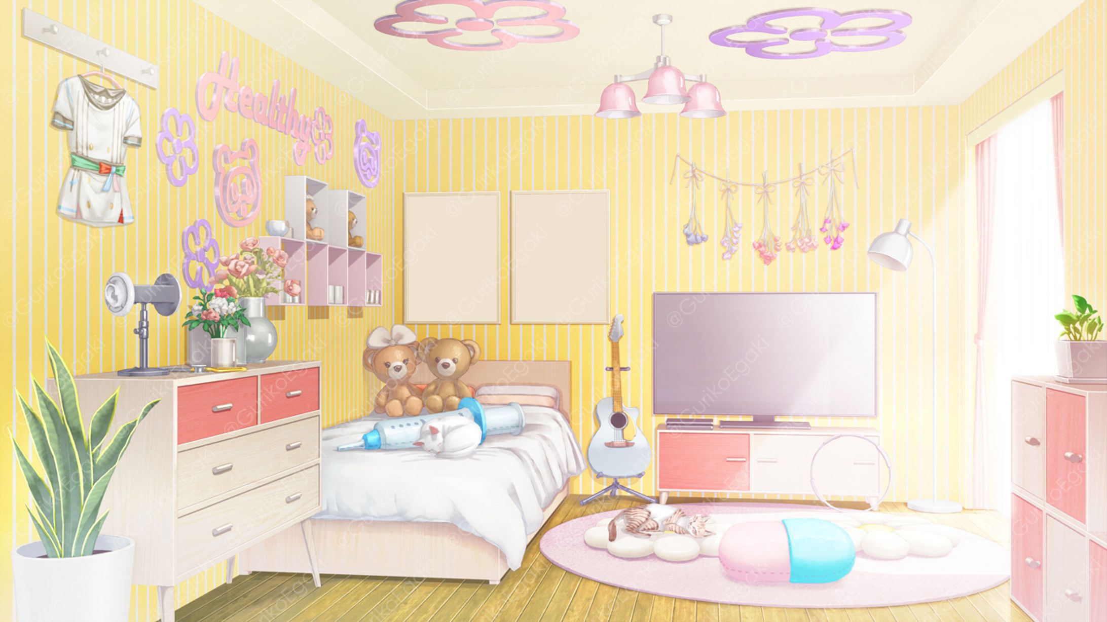 花守へるしさんのお部屋模様替え-1