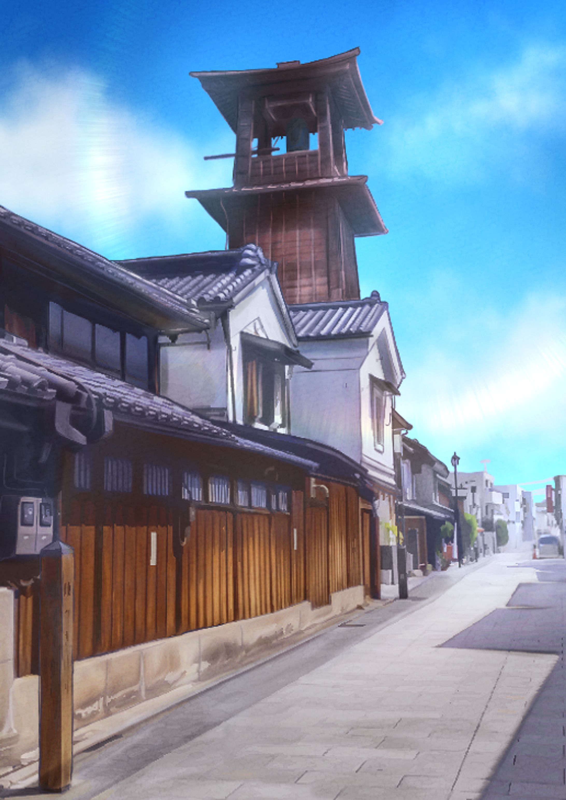 川越一番街〜時の鐘-1