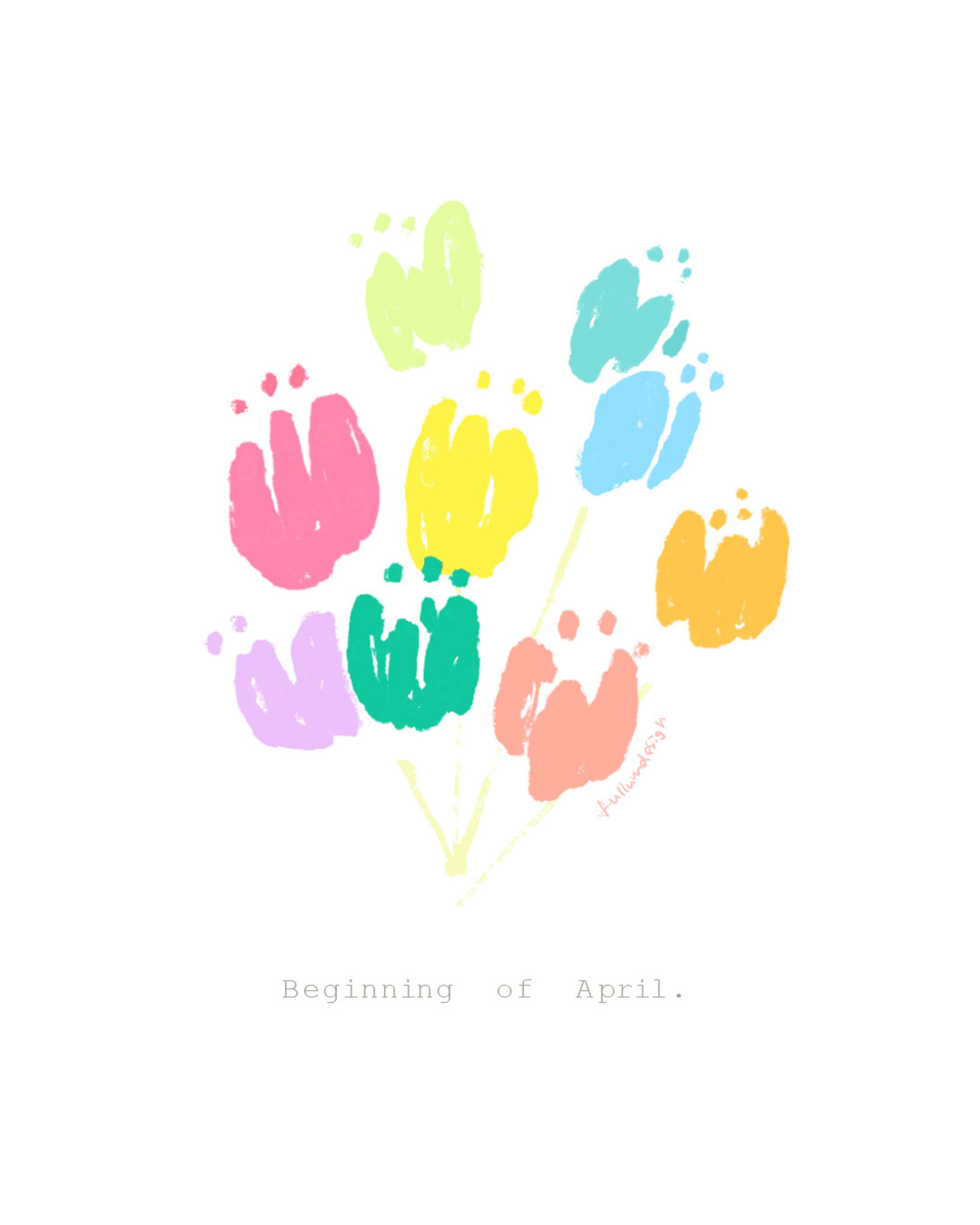 Beginning of  April.-1