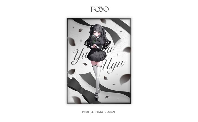 PROFILE IMAGE DESIGN｜幽黒ぅゅ