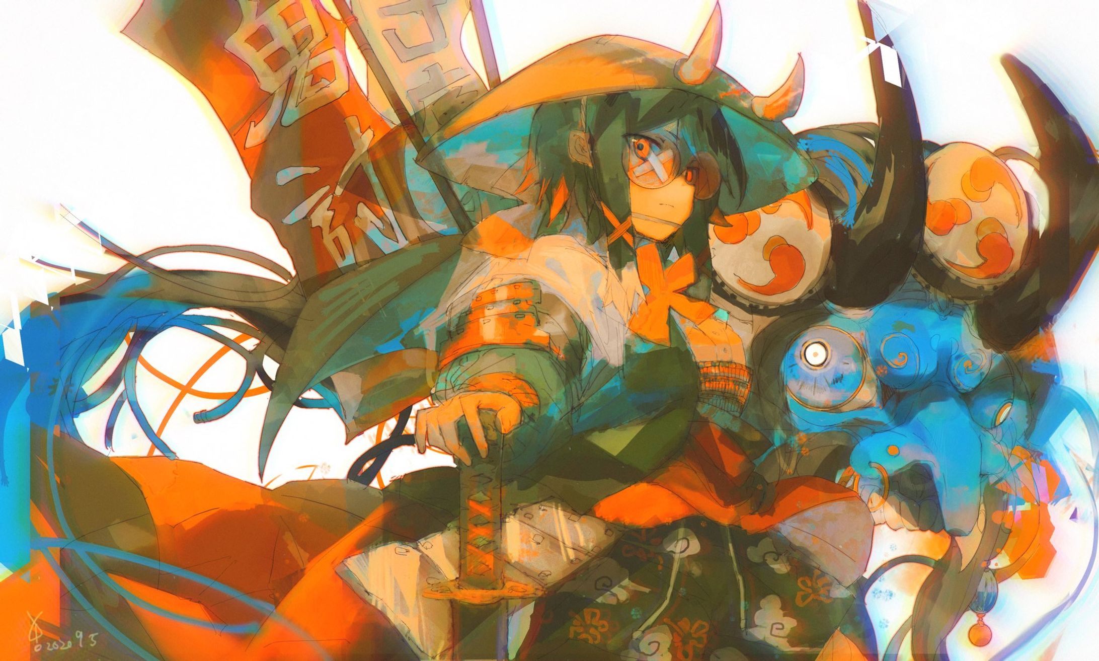 【オリジナル】創作イラストレーション-1
