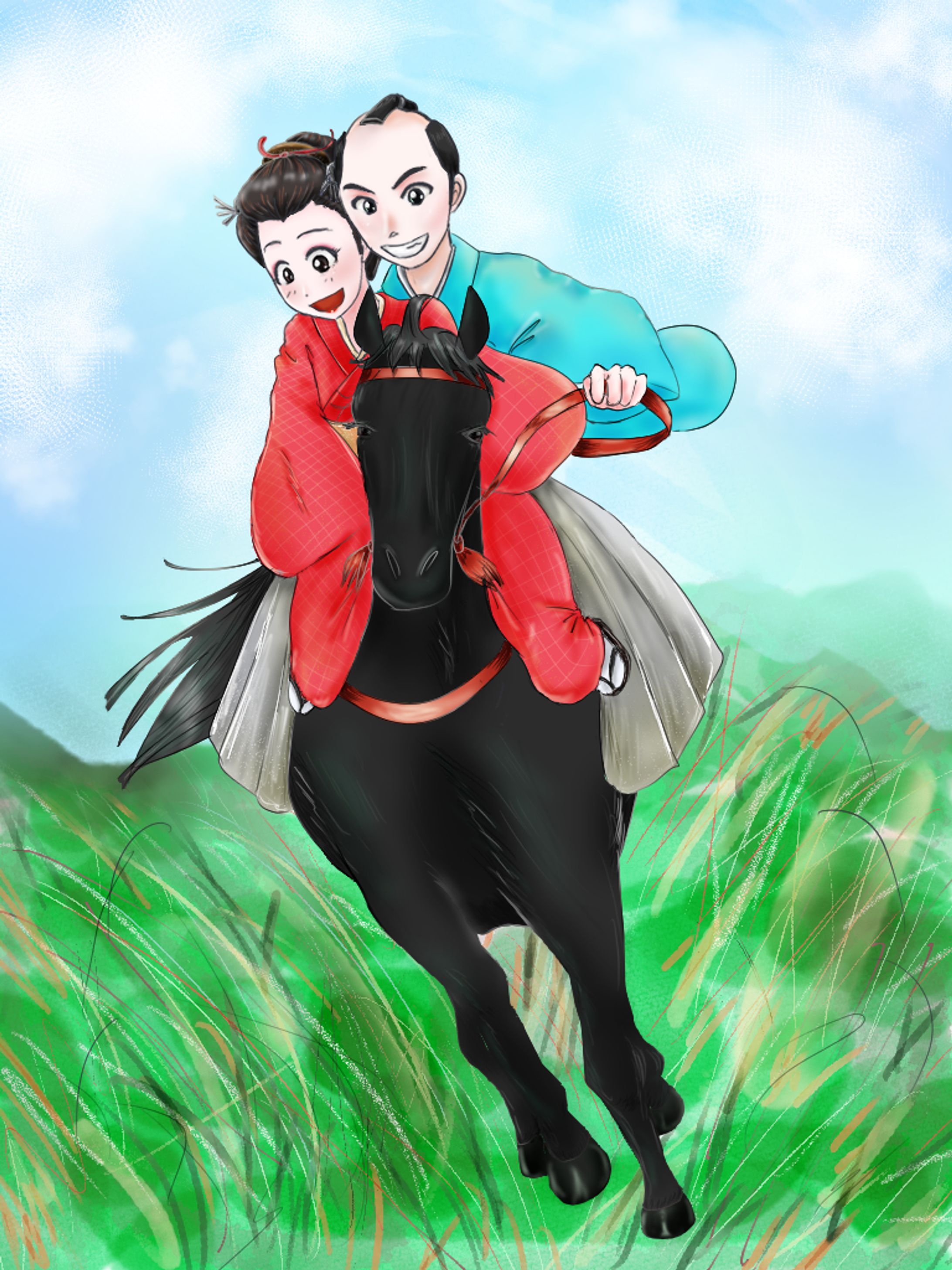Osinobi date with Hime-1