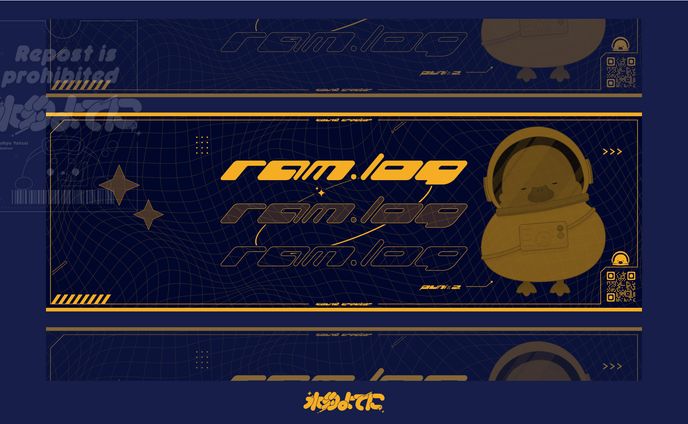 HEADER DESIGN┊Ram.log