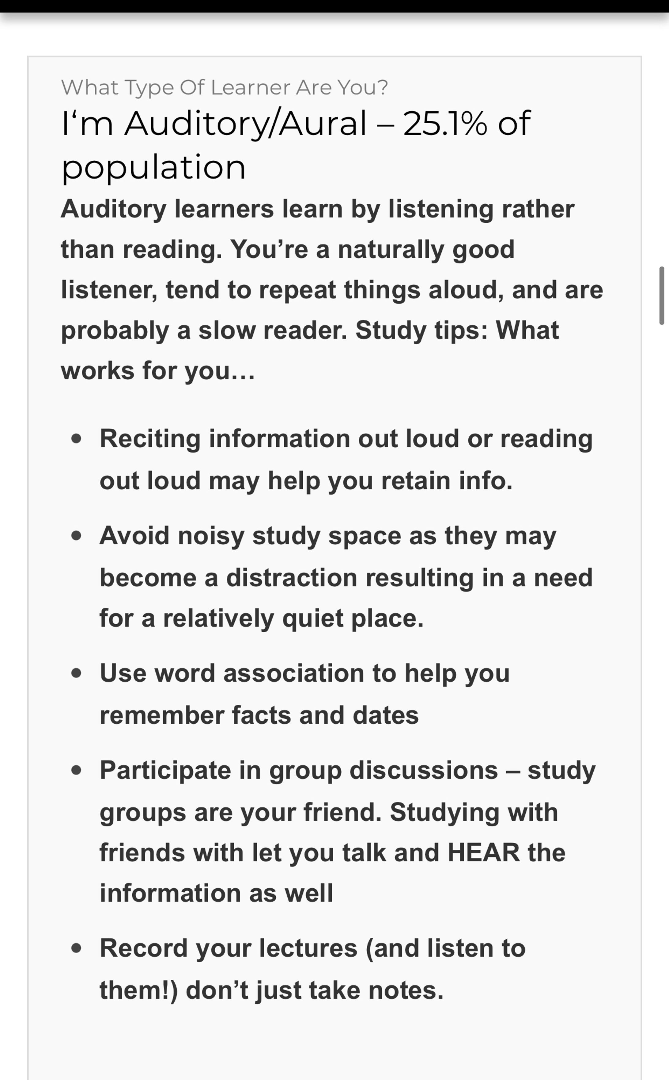What kind of learner are you?-1