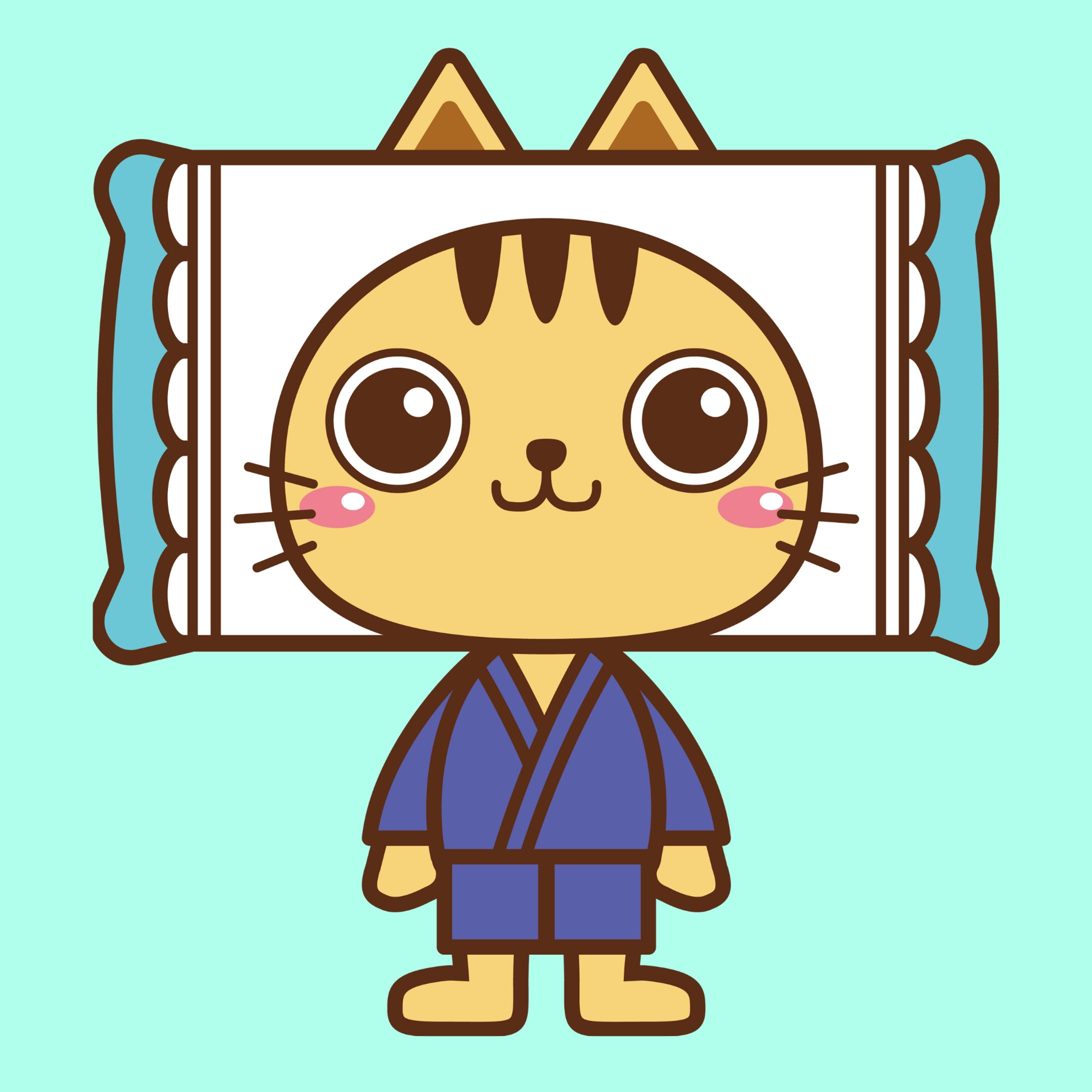 【キャラ】コンペ用イラスト【睡眠】-1