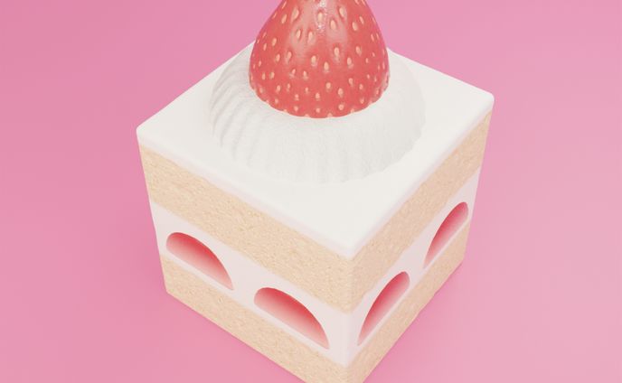 いちごのショートケーキ