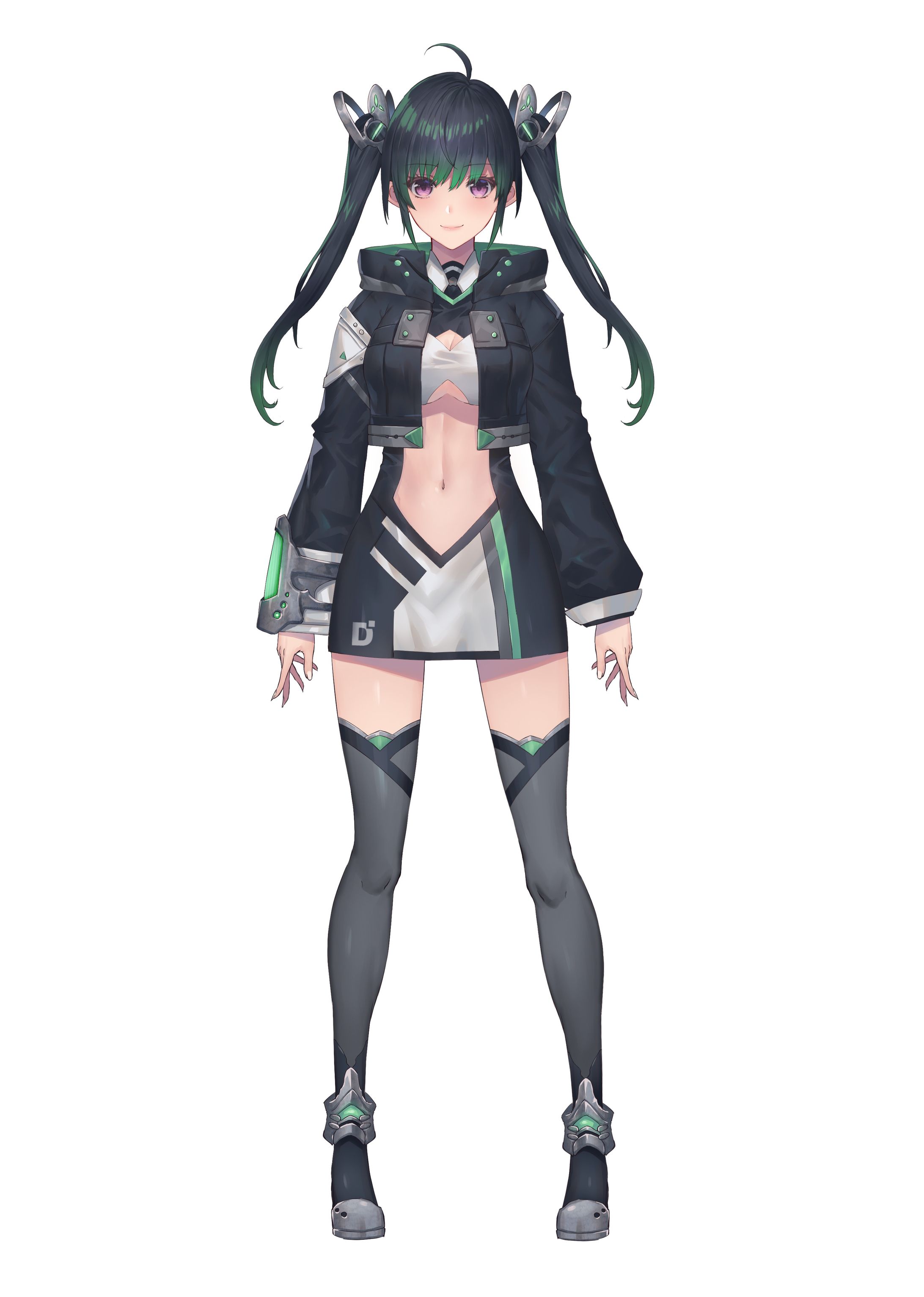 DiNOMEN公式VTuber百乃葉ノアLive2D用イラスト-1