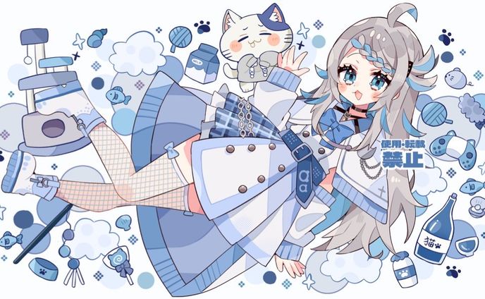 等身イラスト、かのん（kanon）