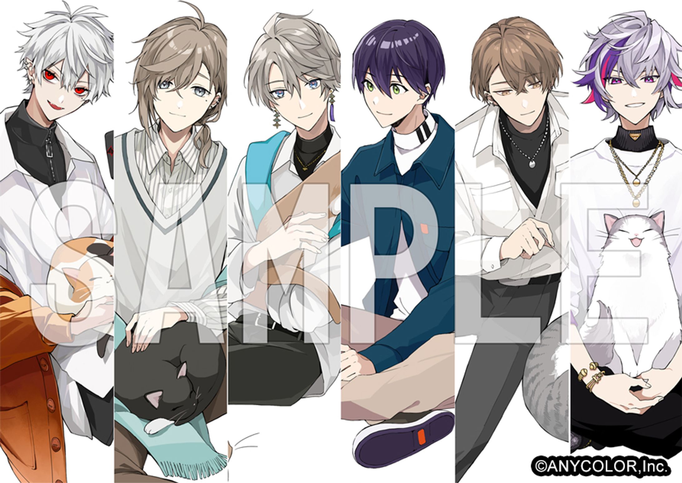 にじさんじ Aim Higher ×#まねきねこ様 グッズイラスト-1