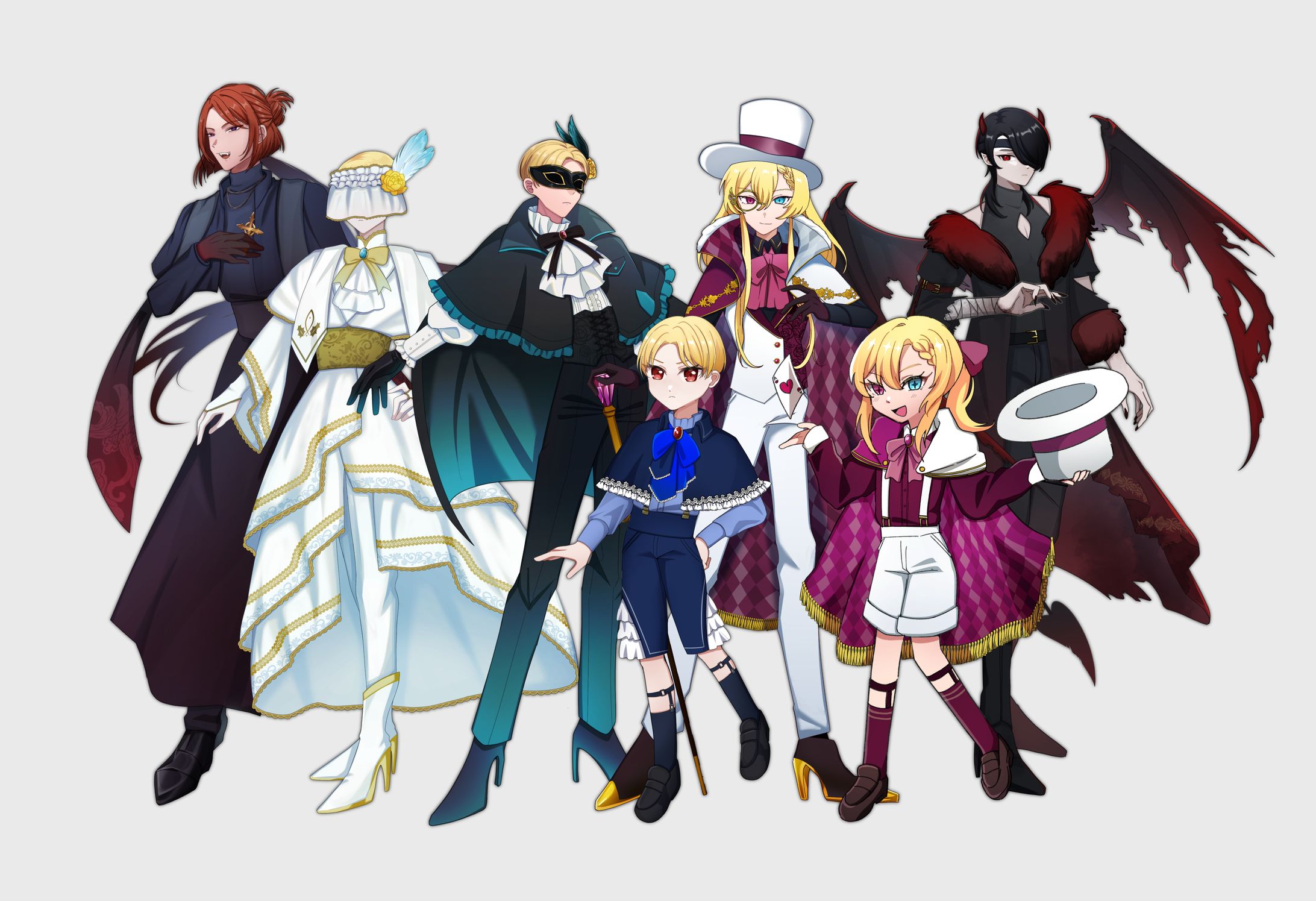 【オリジナル】立ち絵イラスト-1