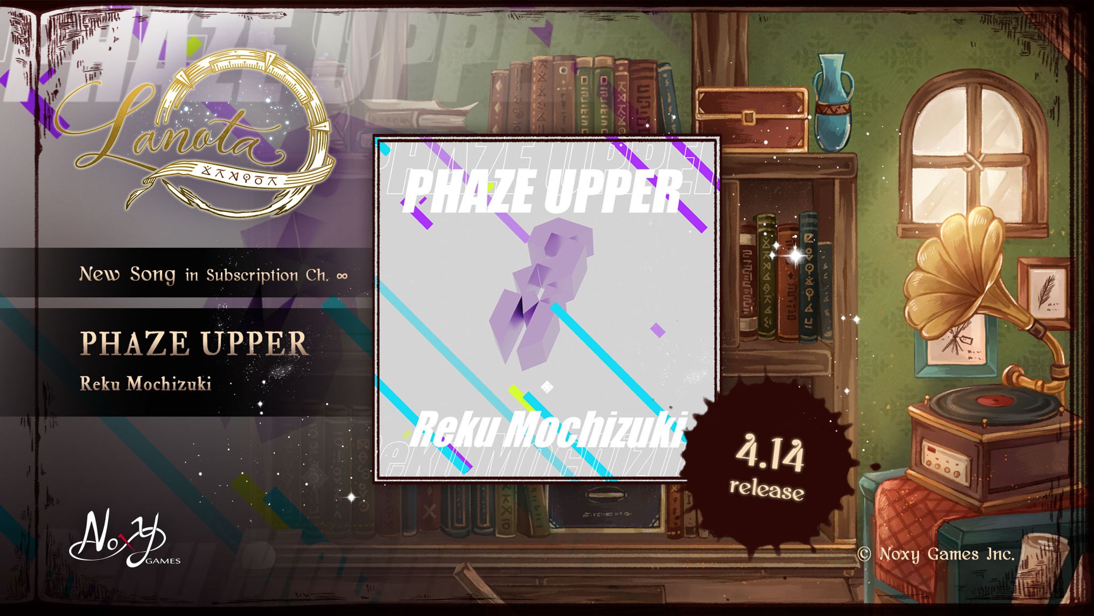 Noxy Games様『Lanota』楽曲提供-1