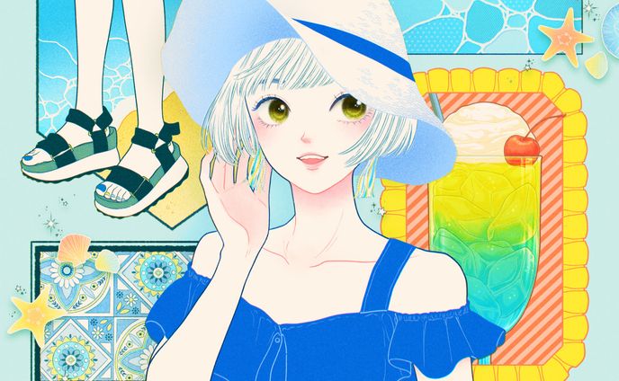 夏の訪れとクリームソーダ