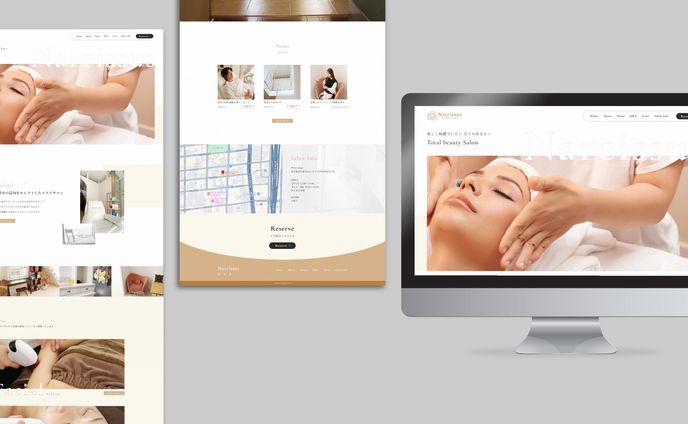 【web】beauty salon