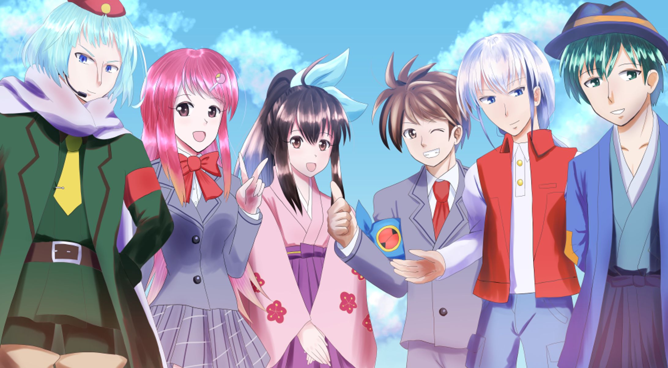 版権二次創作絵-1