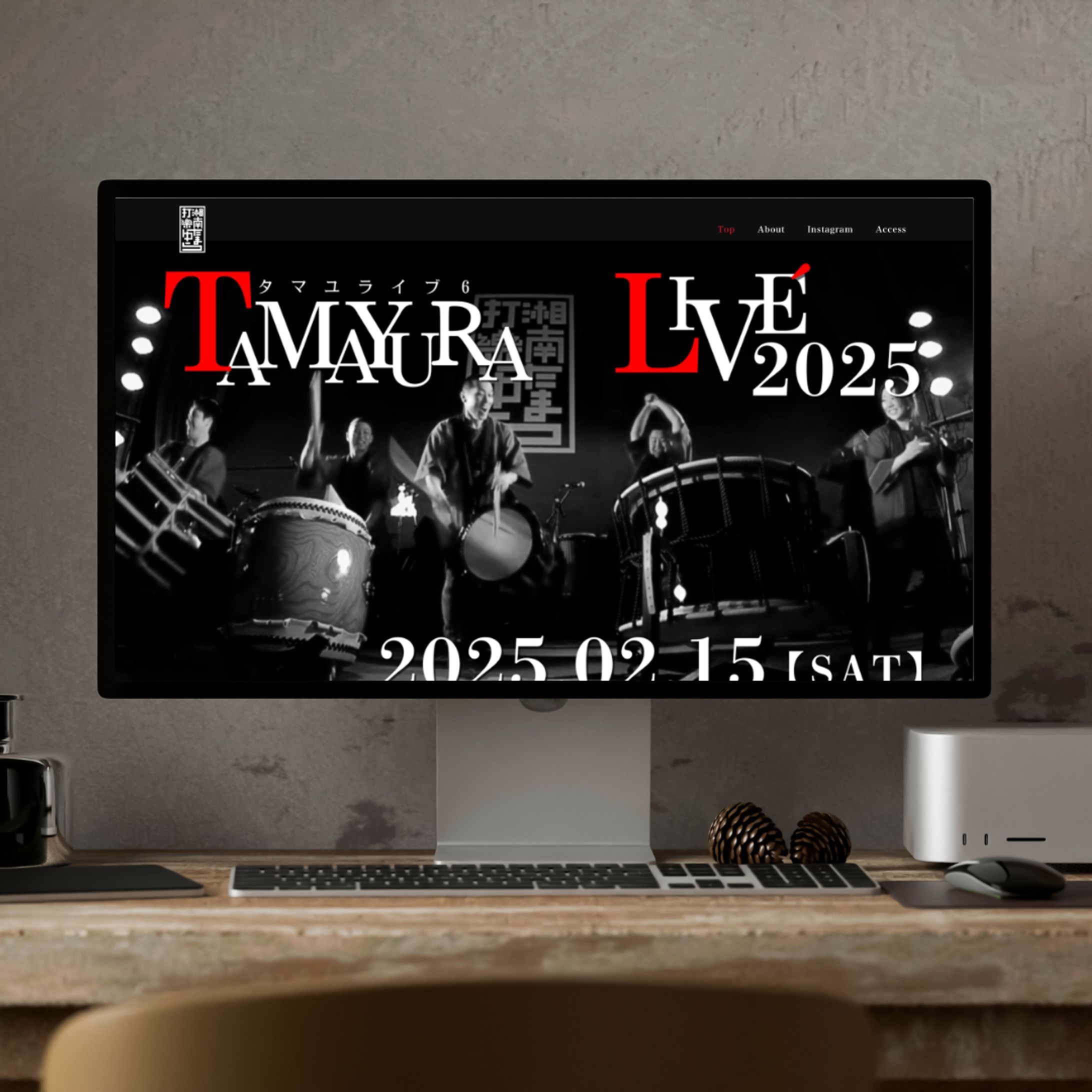 和太鼓グループのライブイベントLP制作-1