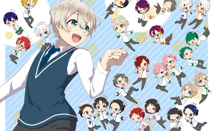 新幹線車両擬人化「エクスプレスランナーズ」
