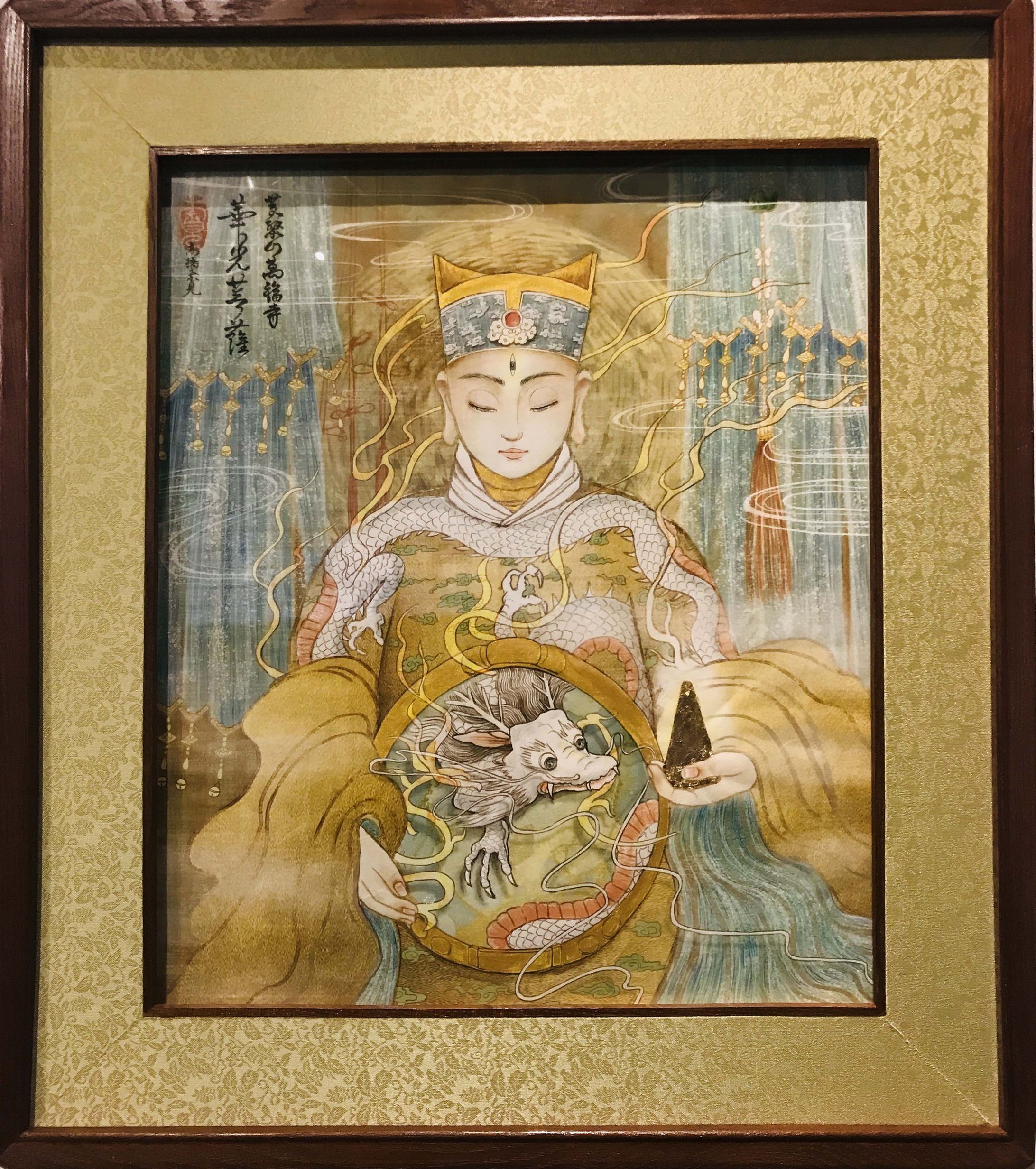 Kakobosatsu at Manpuku-ji temple in Kyoto, Jaoan-1