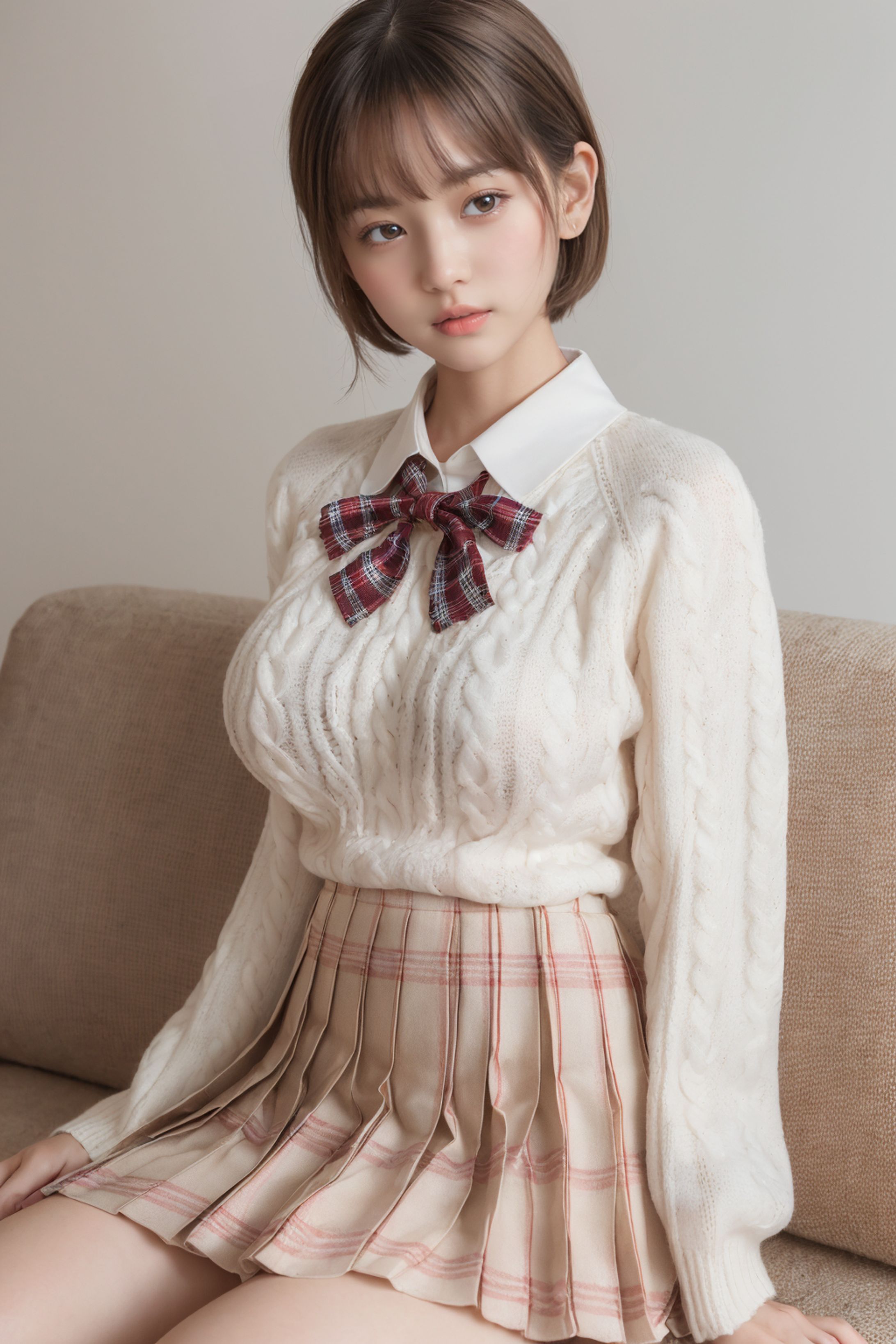 AI美女（制服）-1