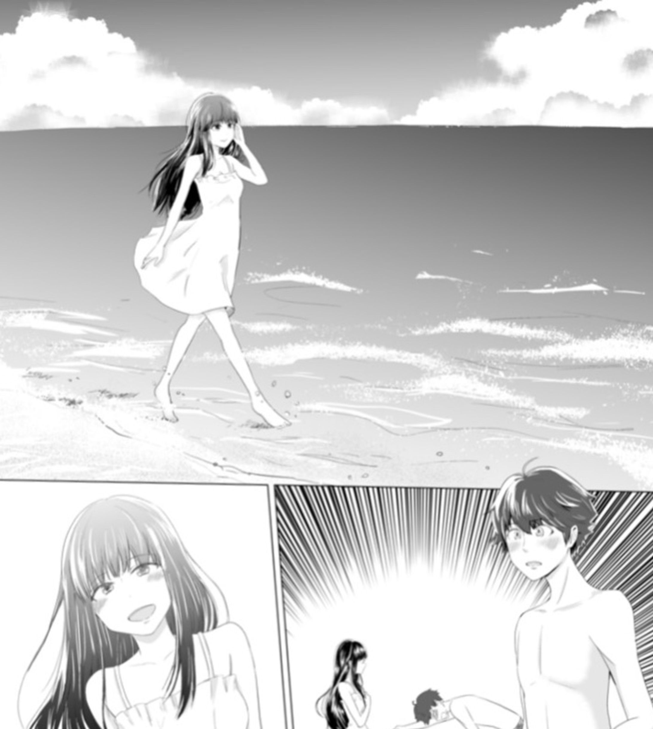 モノクロ漫画☆-1