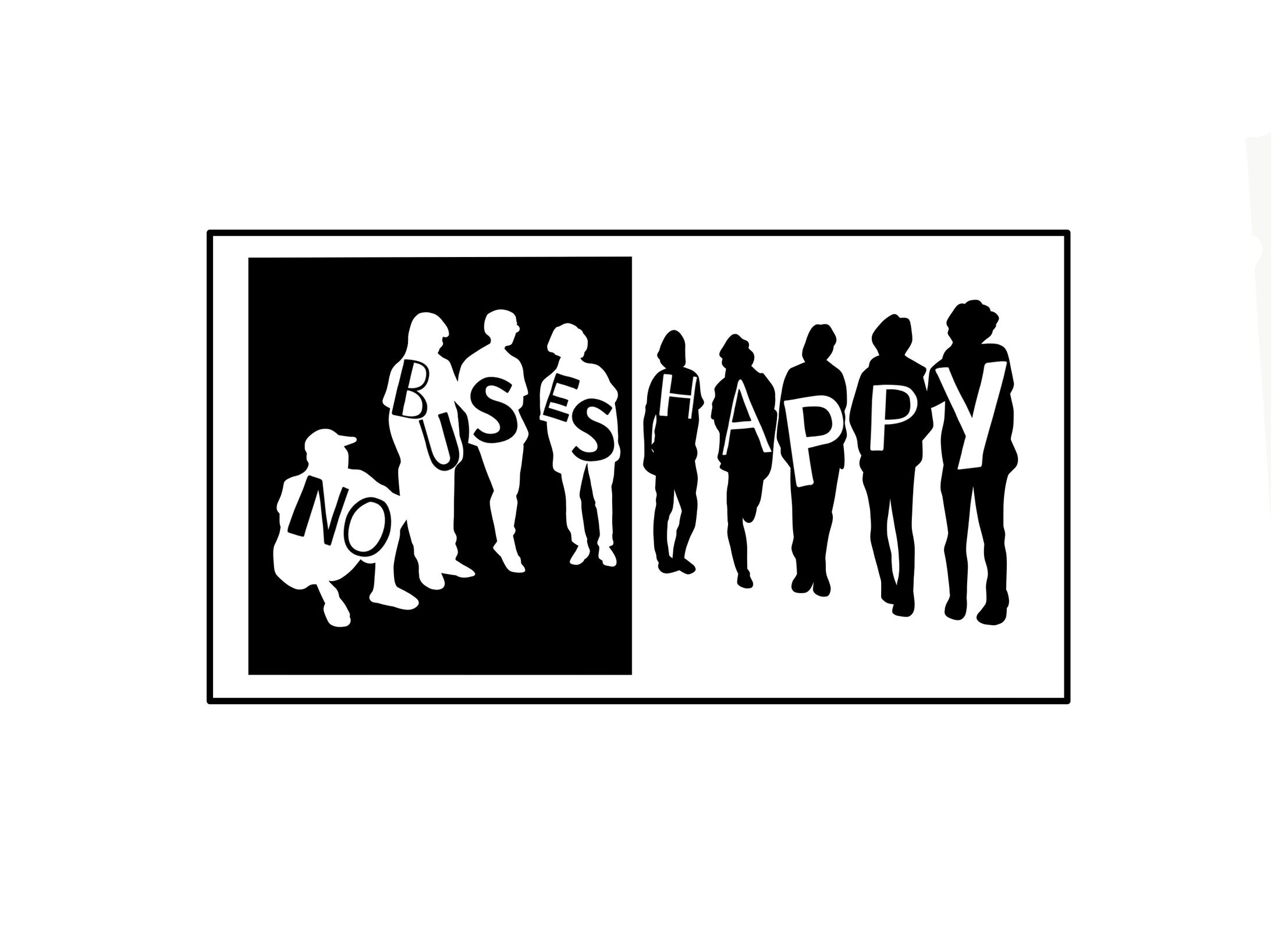 HAPPY ✖️ No BUSES-1